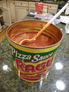 Making Pizza Sauce